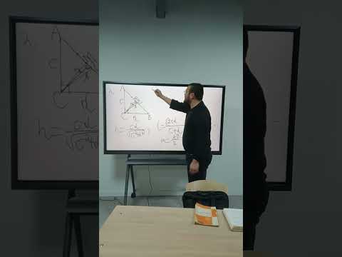 Видео: Аудандық олимпиаданың геометриялық есебінің шешуі, 10-ші сынып, 2024 жыл.