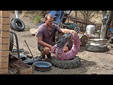 Видео: Купили і замінили! Нове колесо на мотоблок