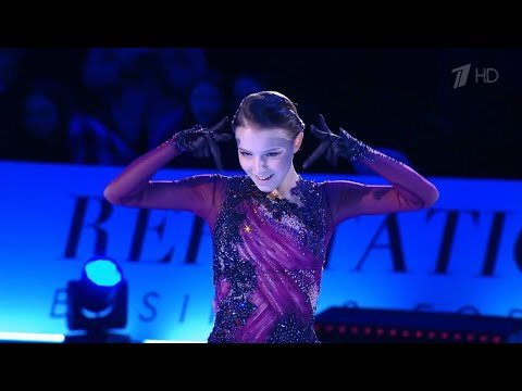 Видео: Анна Щербакова: Мастер и Маргарита. Шоу Чемпионы на льду в Москве 2022