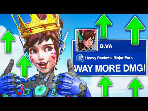Видео: Они усилили этот перк Dva! | Overwatch 2