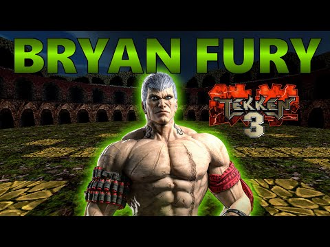 Видео: BRYAN FURY. TEKKEN 3. КАК ИГРАТЬ?