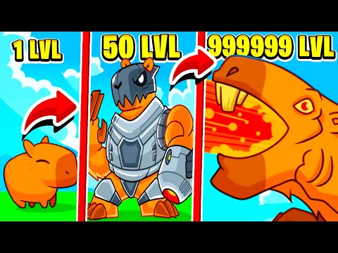 Видео: ЭВОЛЮЦИЯ КАПИБАРЫ РОБЛОКС ЧЕЛЛЕНДЖ! ROBLOX Capybara Evolution