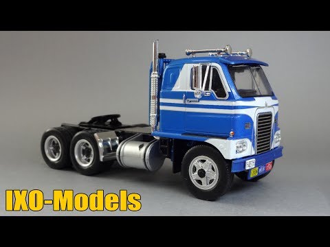 Видео: International Harvester DCOF-405 «Emeryville» 1959 | IXO-Models | Масштабные модели автомобилей 1:43