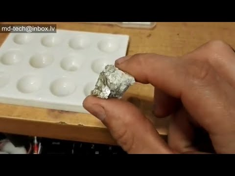 Видео: Анализ породы на золото. Посылка с камнем.