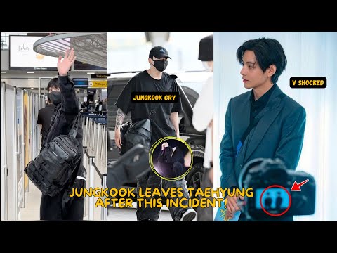 Видео: 😢 Чонгук уходит от Тэхёна после этого эмоционального инцидента! Сообщение Чонгука шокирует АРМИ! 💔