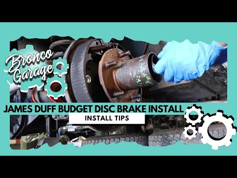Видео: Установка бюджетного дискового тормоза Джеймса Даффа