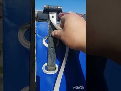 Видео: Открытие и закрытие заднего клапана на ГАЗели (продолжение)