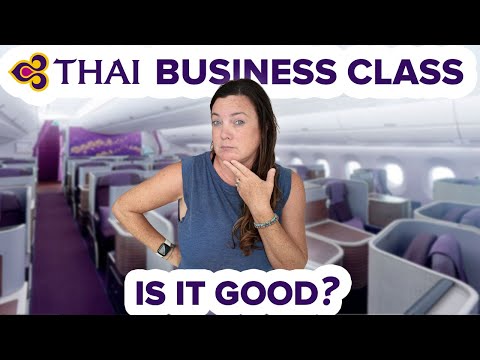 Видео: Первый раз летим бизнес-классом Thai Airways ✈️ Мы в шоке от такого повышения класса обслуживания...