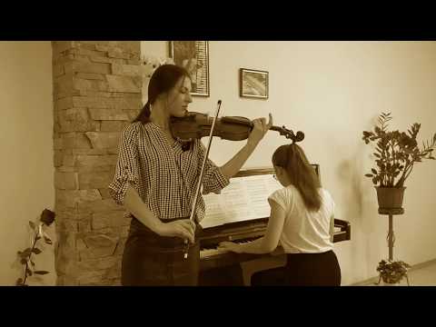 Видео: "Мой дом в стране небесной" скрипка + фортепиано