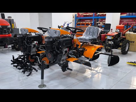 Видео: Мотоблоки 4вд модел хвасдан дига азоб намекашен!!