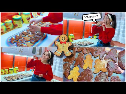 Видео: FLAVORFUL GINGER COOKIES / Зімбірлі немесе Имбирное печенье дайындаймыз 😍😋