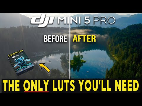 Видео: DJI Mini 5 Pro Cinematic LUTS — ЦВЕТОКОРРЕКЦИЯ ЗА СЕКУНДЫ!