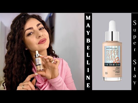 Видео: Тест на MAYBELLINE SUPER STAY Skin Tint