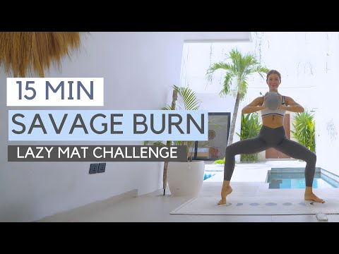 Видео: 15-минутный пилатес для всего тела, финальный этап | Пилатес-челлендж на ленивом коврике, день 7