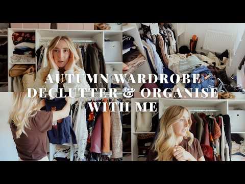 Видео: Осеннее обновление и расхламление гардероба 2025 🍂 | Минимальная организация гардероба ✨
