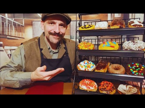 Видео: Пробуем новые вкусы в магазине пончиков 🍩ASMR-ролевая игра