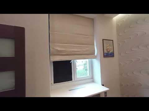 Видео: Римские шторы Coulisse с электроприводом  управление пультом  Монтаж в оконный проем  SVIL