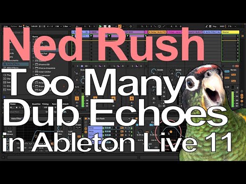 Видео: Учебное пособие по Ableton — Dub Echo = Ned Rush