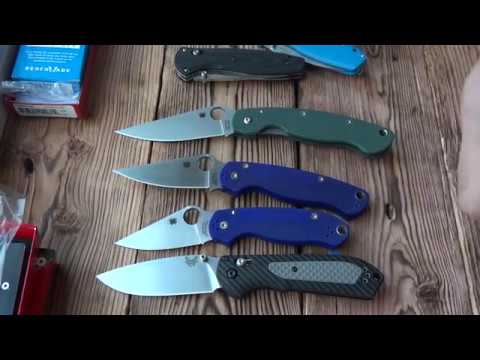 Видео: Новинки от Benchmade и Spyderco. Возможно лучшие EDС. Распаковка