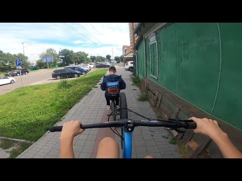 Видео: Покатушки по городу | GoPro