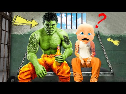 Видео: Халк пен Баланы Маймыл түрмеге отырғызды!