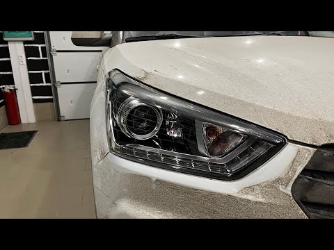 Видео: Hyundai Creta - замена линз, диодные Expression Drive