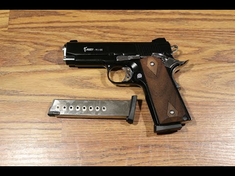 Видео: Обзор стартового пистолета KUZEY 911 SX#1 - 1911 Commander.