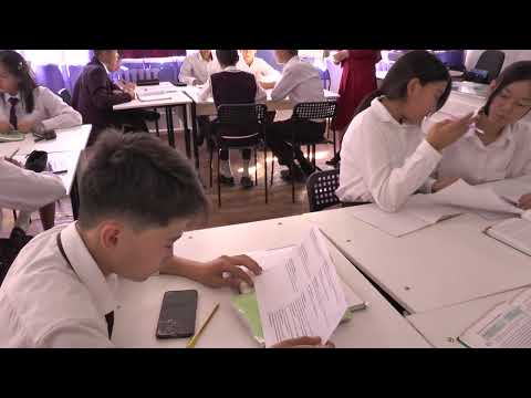 Видео: "Сирота" Мухтар Ауэзов открытый урок по русскому языку                          Карабекова Р.С.