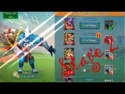 Видео: Lords Mobile: Bloodlust Grim Wolf 30 сентября 2025 г. Ограниченное испытание: Этап 2