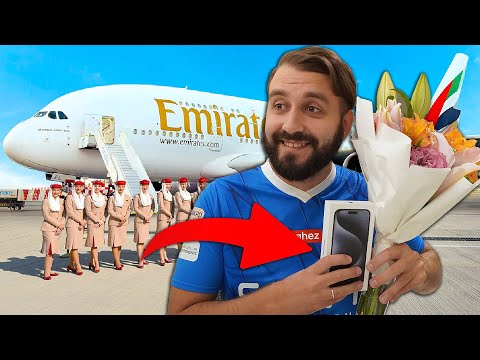 Видео: СЮРПРИЗ ЖЕНЕ в АЭРОПОРТУ | КУПИЛ АЙФОН 15 PRO MAX