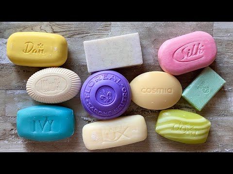 Видео: ASMR Soap cutting | Soap Carving|Резка мыла  | ASMR