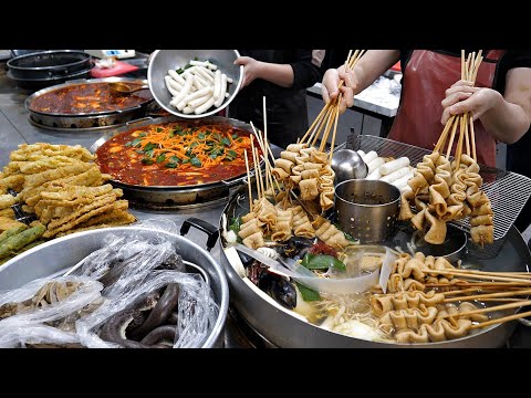 Видео: Идеальные ингредиенты !! Корейские токбокки за 4 месяца стали большим хитом. / korean street food