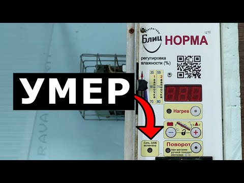 Видео: Инкубатор не включается моргает и щелкает. Ремонт инкубатор Блиц Норма.