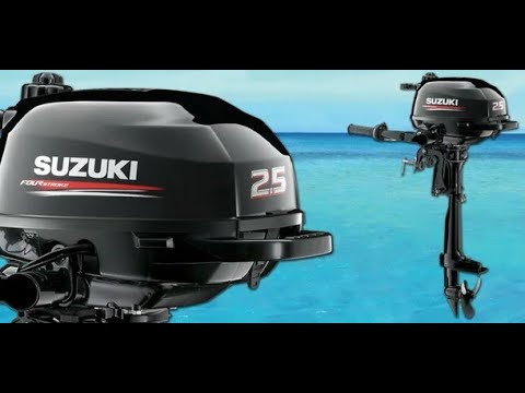 Видео: НОВЫЙ мотор suzuki 2.5 и лодка флинк  NEW suzuki 2.5 engine