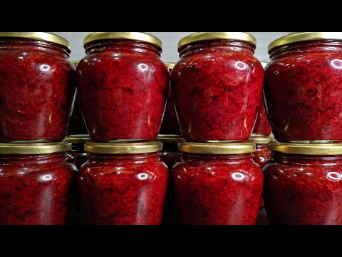 Видео: Самый Вкусный Салат из СВЁКЛЫ на Зиму. Без уксуса и стерилизации. Хоть 100 банок закатай