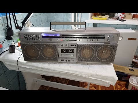 Видео: Pioneer SK-900, разборка, ремонт, перестройка тюнера на 88-108, подсветка.