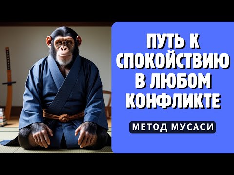 Видео: 4 шага к спокойствию в любом конфликте | Метод Миямото Мусаси