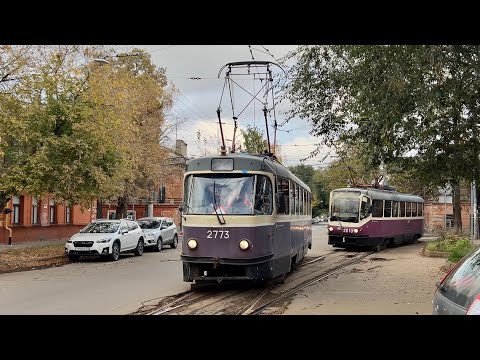 Видео: Трамвай Нижнего Новгорода. РВЗ-6, Татра Т3 (КВР ТРЗ, СМЕ), КТМ-5, КТМ-8, КТМ-19, БКМ Т811 «МиНиН»