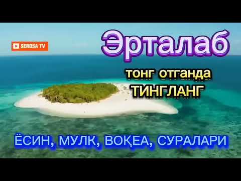 Видео: ЭРТАЛАБКИ ДУО. Тонгда укиладиган дуо эрталабки дуолар,