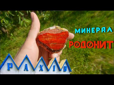 Видео: Нашел в Карпатских горах. Полудрагоценный минерал родонит. Рахов.