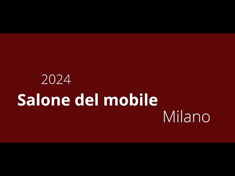 Видео: Вся выставка Salone del Mobile Milano 2024. Новинки мебели, сантехники и все интересное