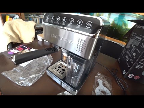 Видео: Обзор кофемашины POLARIS