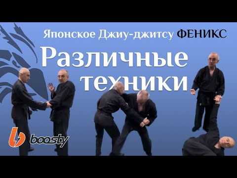 Видео: Различные техники Японского Джиу-джитсу Феникс