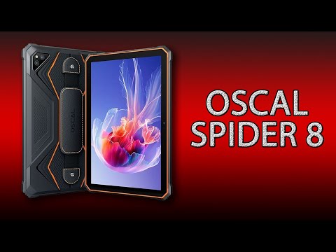 Видео: Oscal Spider 8: захищений планшет з гарною автономністю!