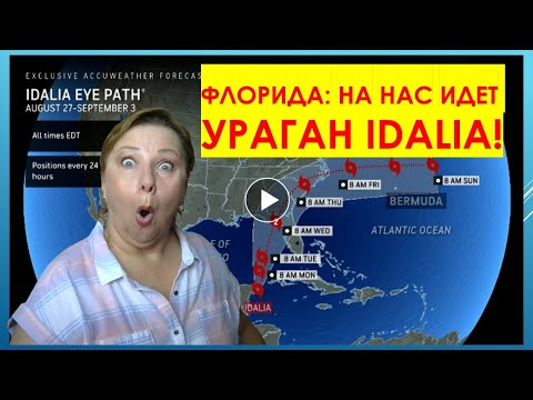 Видео: Флорида: на нас идет ураган Idalia// Сезон ураганов 2023. Страшилки// Русский Риэлтор во Флориде