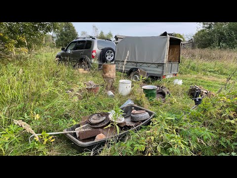 Видео: Рост цен!!! В этой заброшенной деревне мы первые! Металлокоп / Коп металлолома