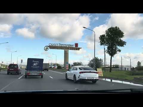 Видео: Пулковское шоссе и Московский проспект в Питере