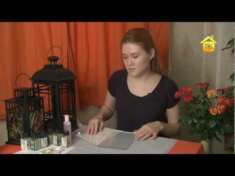 Видео: Витражная роспись. Мастер-класс // FORUMHOUSE