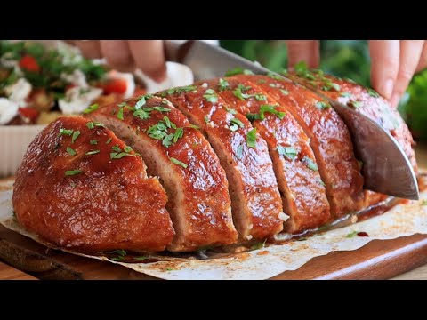 Видео: Обожаю этот рецепт мясного рулета! Самый вкусный мясной рулет на свете! Попробуйте приготовить его.