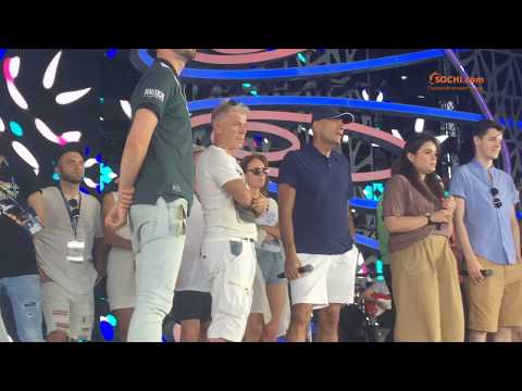 Видео: Репетиция церемонии закрытия "Новой Волны 2018"